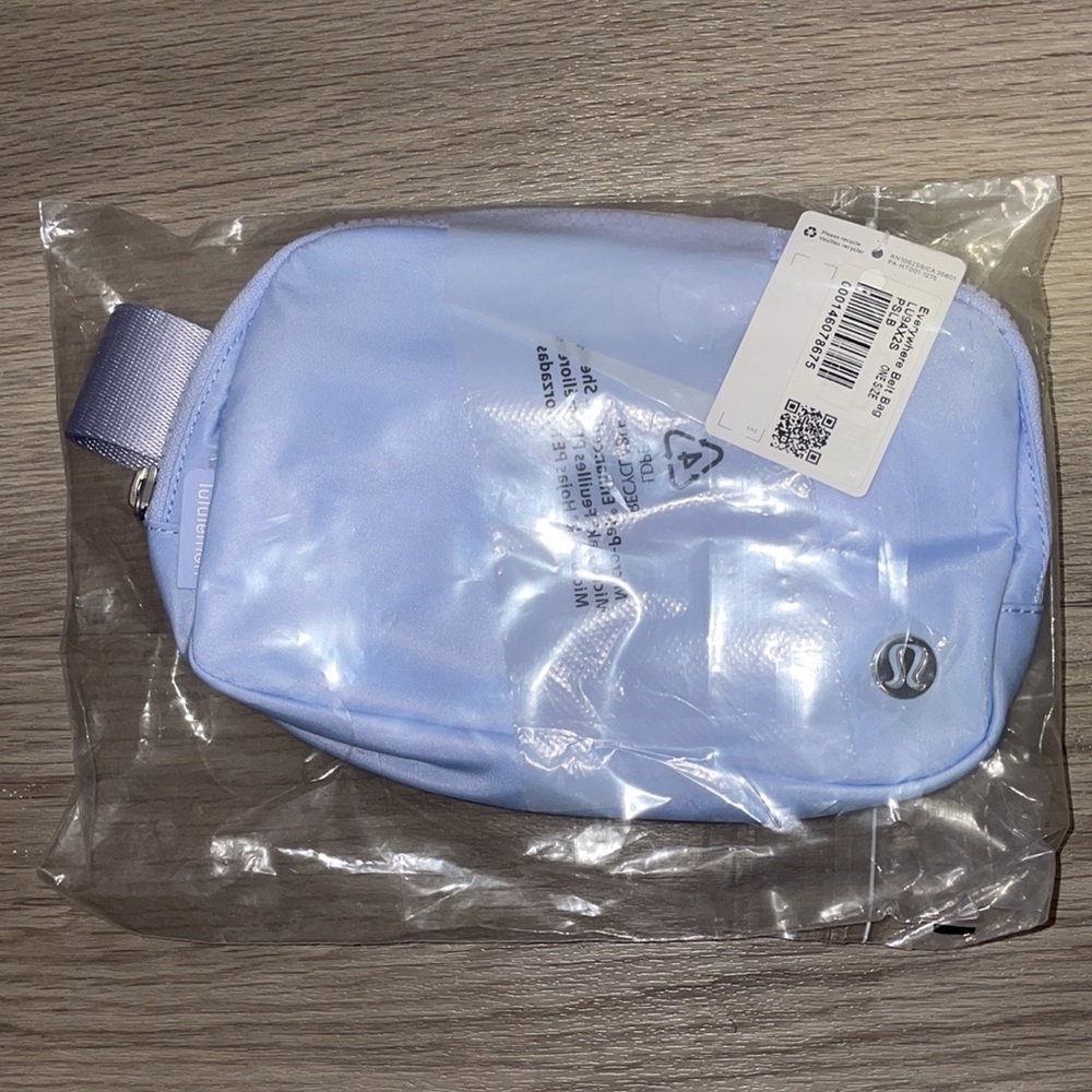 Lululemon Pastel Blue Belt Bag